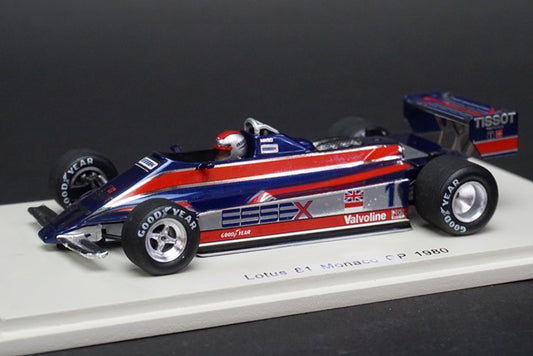 1:43 SPARK S4285 Lotus 81 #11 Monaco GP 1980 M.Andretti model car