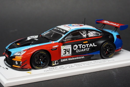 1:43 SPARK MAB042 BMW M6 GT3 Walkenhorst Motorsport Sieger 24h SPA 2018 #34 model car