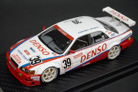 1:43 ignition model IG0346 Denso Serumo Chaser JTCC Hironori Takeuchi 1998 #39