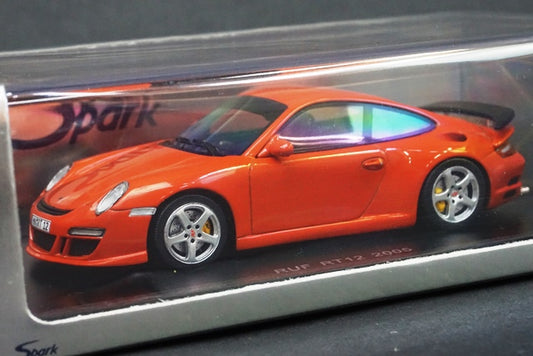 1:43 SPARK S0704 RUF RT12 2005 Orange model car