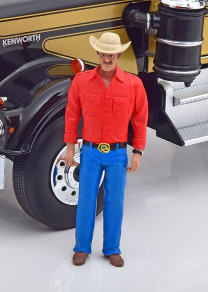 RK18A012 ROAD KINGS 1:18 Figurine Trucker Bo Bandit Standing