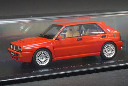 1:43 SPARK S8994 Lancia Delta HF Integrale Evolution 2 1993 Red model car