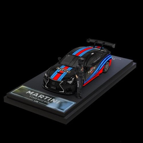 TM Time Micro 1:64 Lexus MARTINI Black with figure