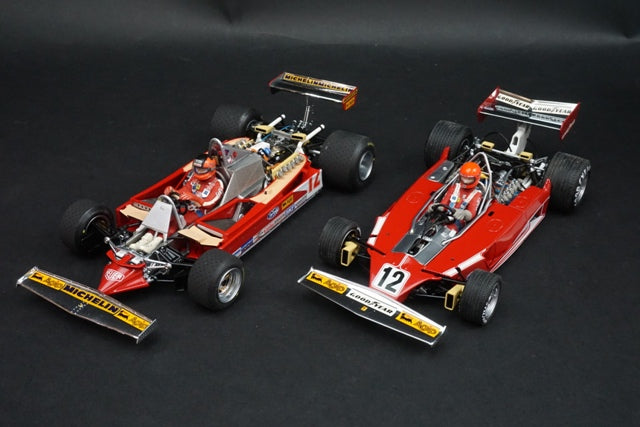 1:18 EXOTO Ferrari 312T & 312T4 Gift Set 1975 model cars