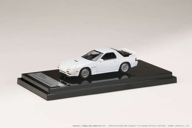 HJ641043W Hobby JAPAN 1:64 Mazda RX-7 FC3S GT-X Crystal White