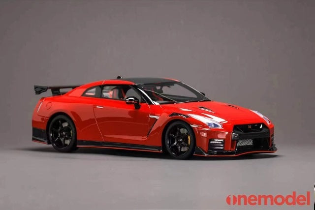 21C03-03 onemodel 1:18 Nissan 2020 GT-R NISMO Solid Red (Acrylic case included)