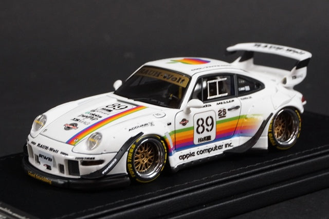 1:43 ignition model IG2175 RWB 993 White #89 model car