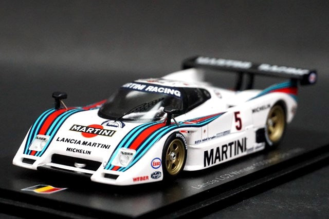 1:43 SPARK SB231 Lancia LC2 1000km SPA Winner 1985 #5 model car