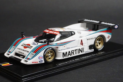 1:43 SPARK SB228 Lancia LC2 4th 1000km SPA 1985 #4 model car