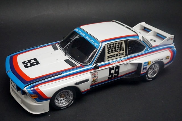 1:18 MINICHAMPS 180762959 BMW CSL 3.5 IMSA Daytona 24h Winner 1976 #59