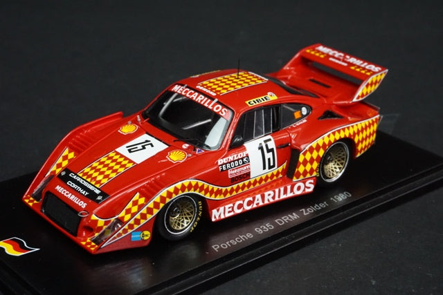 1:43 SPARK SG360 Porsche 935/77A #15 DRM Zolder 1980 model car