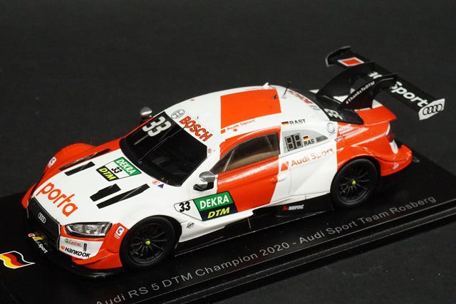 1:43 SPARK SG652 Audi RS 5 DTM Champion Audi Sport Team Rosberg 2020 #33