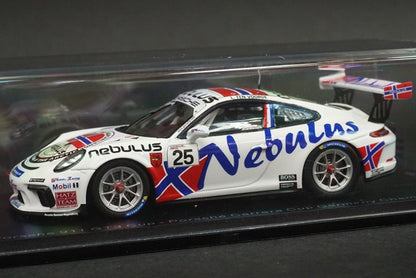 1:43 SPARK SG714 Porsche 911 GT3 Carrera Cup Germany Winner 2020 #25