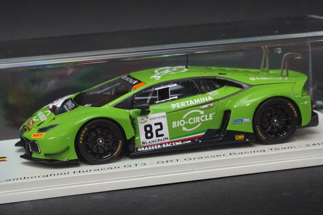 1:43 SPARK SB309 Lamborghini Huracan GT3 GRT Grasser Racing Team SPA 24h 2018 #8