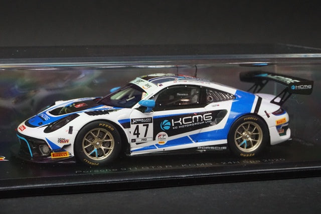 1:43 SPARK SB379 Porsche 911 GT3R KCMG SPA 24h 2020 #47 model car