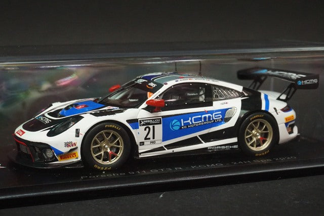 1:43 SPARK SB401 Porsche 911 GT3R KCMG SPA 24h 2020 #21 model car