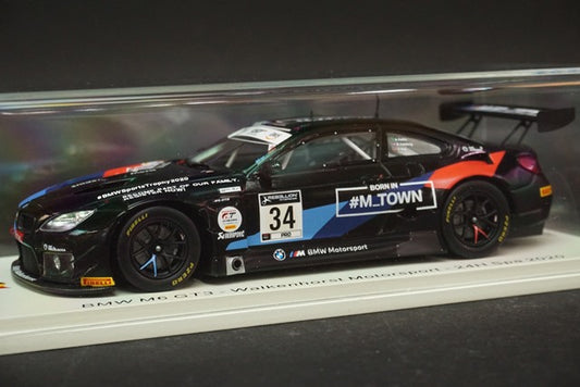 1:43 SPARK SB411 BMW M6 GT3 Walkenhorst Motorsport SPA 24h 2020 #34