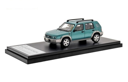 HS377GR Hi-Story 1:43 Nissan Rasheen Forza S package (1998) Emerald Green PM / Sonic Silver M Two Tone