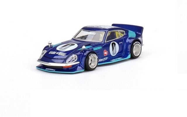 KHMG024 TSM MINI-GT 1:64 Nissan Datsun KAIDO Fairlady Z blue right-hand drive