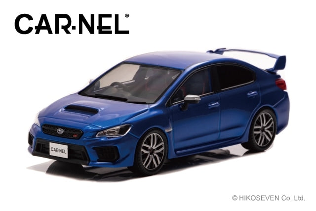 CN431902 CAR-NEL 1:43 Subaru WRX STI Type S VAB 2019 WR Blue Pearl