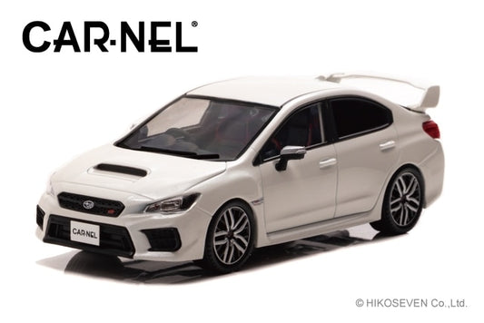 CN431903 CAR-NEL 1:43 Subaru WRX STI Type S VAB 2019 Crystal White Pearl