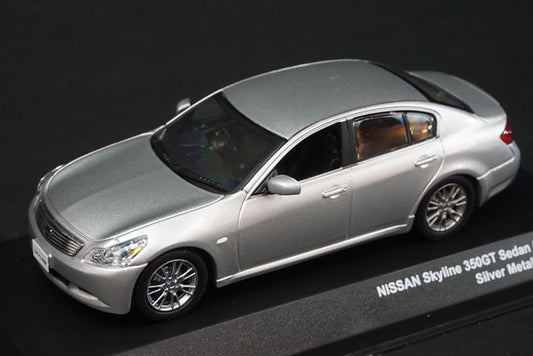 1:43 KYOSHO J Collection JC43004SM Nissan Skyline 350GT Sedan V36 2006 Silver Metallic