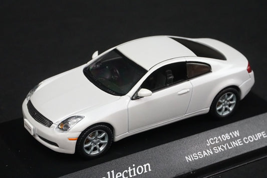 1:43 KYOSHO J Colle JC21061W Nissan Skyline Coupe Pearl White