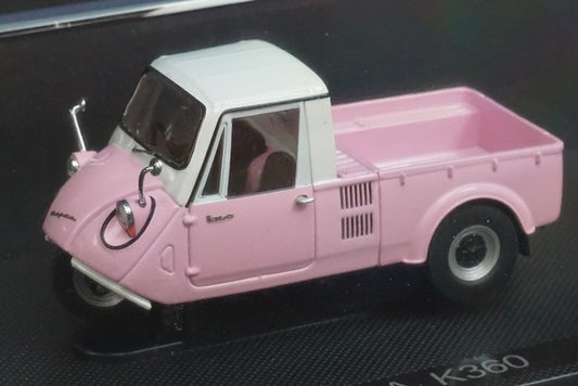 1:43 EBBRO 44412 Mazda K360 1962 Pink/White