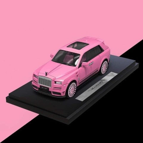 TM Time Micro 1:64 Rolls Royce Cullinan Baby Pink model car