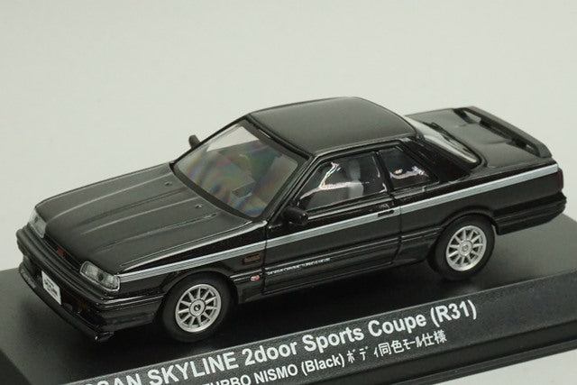 1:43 KYOSHO 03707NBK  Nissan Skyline 2000 GTS NISMO R31 Black