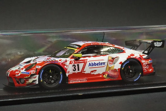 1:43 SPARK SG686 Porsche 911 GT3 R Frikadelli Racing Team Nurburgring 24h 2020 #31