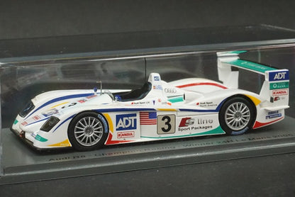 1:43 SPARK 43LM05 Audi R8 Champion Racing Le Mans 24h Win 2005 #3