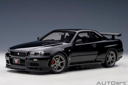 77407 AUTOart 1:18 Nissan Skyline GT-R (R34) V Spec 2 Black Pearl