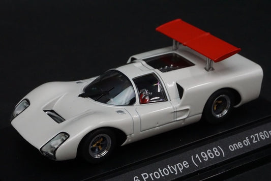 1:43 EBBRO 43493 Nissan R381 Gr.6 Prototype 1968 White model car