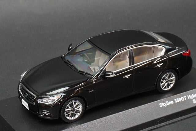 1:43 KYOSHO JCP85003BK J Colle Skyline 350GT Hybrid Type P Super Black