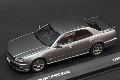 1:43 KYOSHO K03252S Nissan Skyline 25GT Turbo ER34 Sparkling Silver