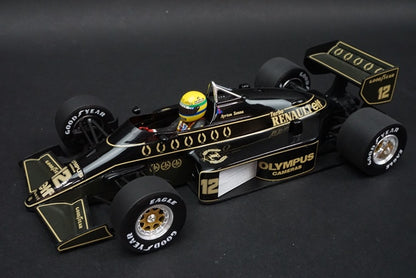 1:18 MINICHAMPS 540851812 Lotus Renault 97T A.Senna 1985 #12 model car