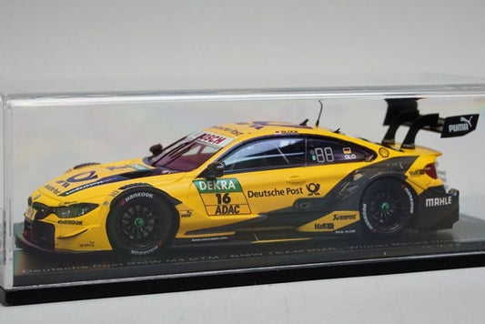 1:43 SPARK SG635 Deutsche Post BMW M4 DTM BMW TEAM RMR Hockenheim Race 2 Winner T.Glock 2018 #16