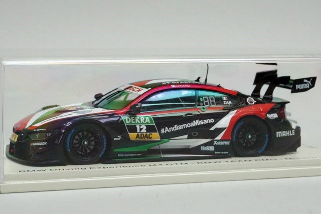 1:43 SPARK SG636 BMW Driving Experience M4 DTM BMW TEAM RMG Misano A.Zanardi 2018 #12