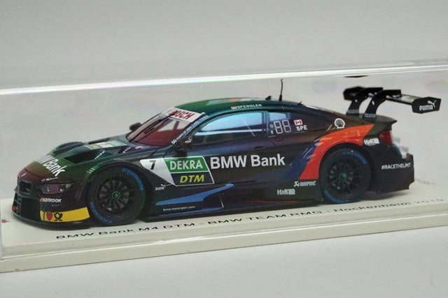 1:43 SPARK SG637 BMW Bank M4 DTM BMW TEAM RMG Hockenheim B.Spengler 2019 #7