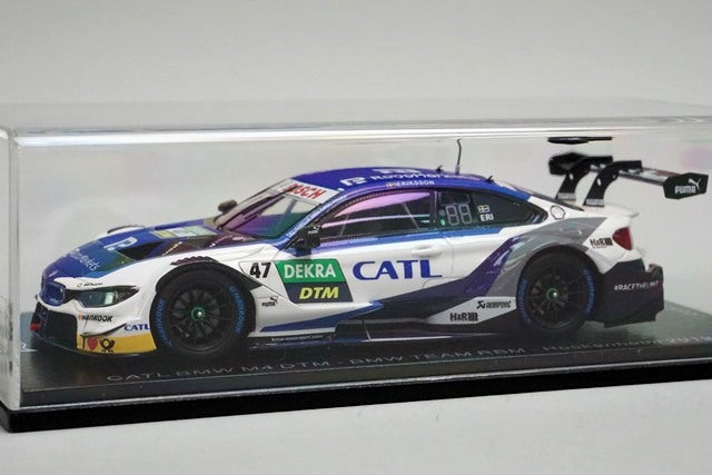 1:43 SPARK SG641 CATL BMW M4 DTM BMW TEAM RBM Hockenheim J.Ericsson 2019 #47