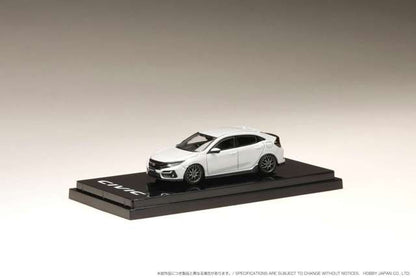 HJ642018BW Hobby JAPAN 1:64 Honda Civic Hatchback (FK7) 2020 Custom Version Platinum White Pearl