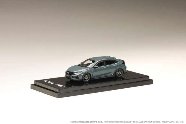 HJ642018BGM Hobby JAPAN 1:64 Honda Civic Hatchback (FK7) 2020 Custom Version Sonic Gray Pearl