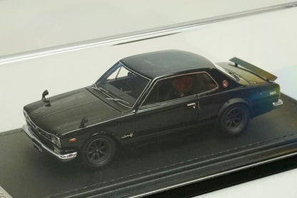 1:43 ignition model IG0070 Nissan Skyline 2000 GT-R (KPGC10) Black