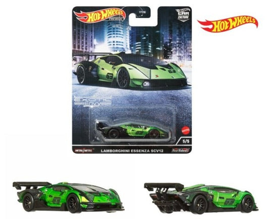 HCJ29 Hot Wheels Car Culture Exotic Envy Lamborghini Essenza SCV12 10pcs