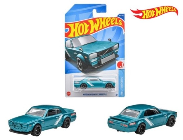 HHF46 Hot Wheels Basic Car Nissan Skyline HT 2000GT-X 12pcs