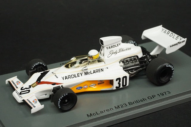 1:43 SPARK S5736 McLaren M23 British GP J.Scheckter 1973 #30