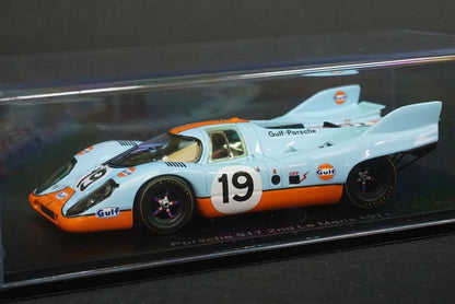 1:43 SPARK S0916 Porsche 917 Le Mans 1971 #19 GULF model car