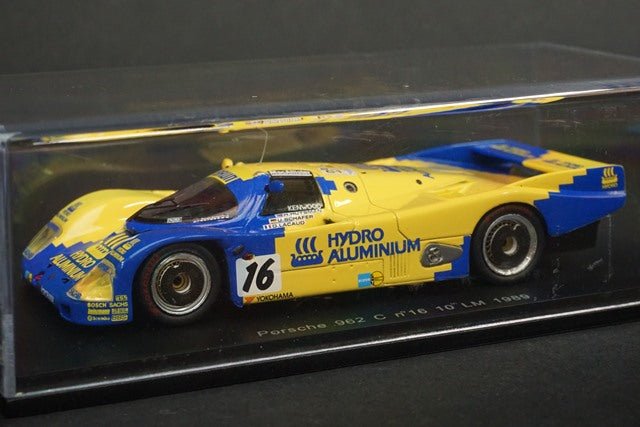 1:43 SPARK S0954 Porsche 962C 10th Le Mans 1989 #16 model car