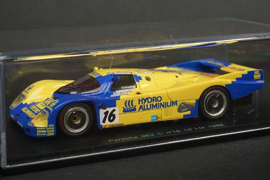 1:43 SPARK S0954 Porsche 962C 10th Le Mans 1989 #16 model car